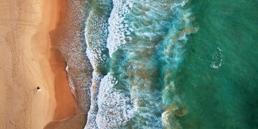 Shifting sands - Surfers at South Curl Curl, Sydney