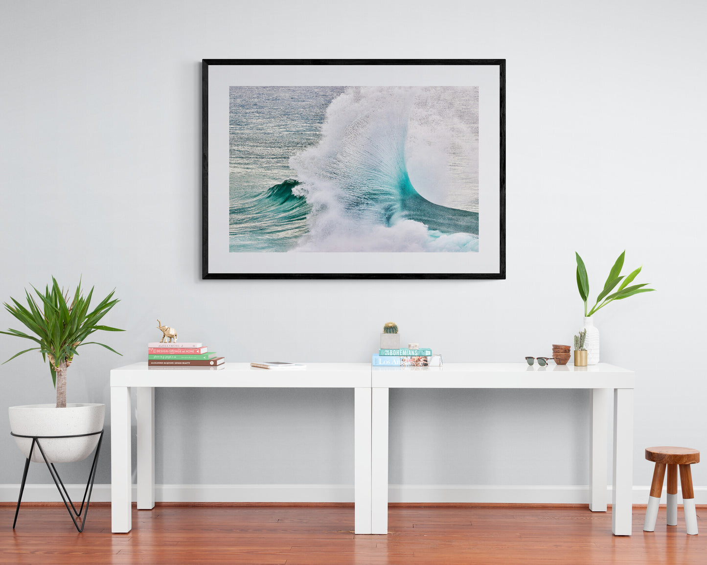 Fish tail - Breaking wave at Fingal Head, NSW