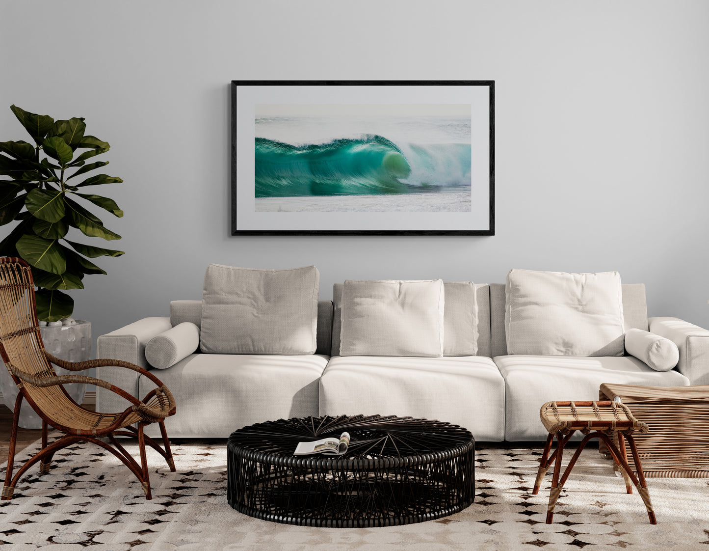 Green dream - Breaking wave Snapper Rocks, Gold Coast