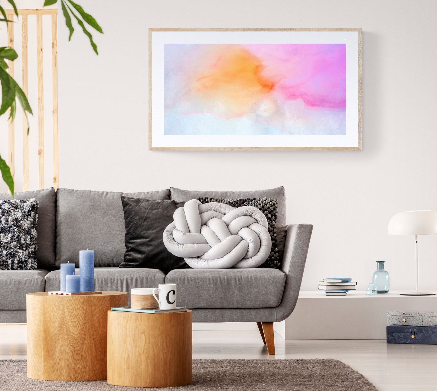 Blush - Aerial art, Salt Lake Western Australia