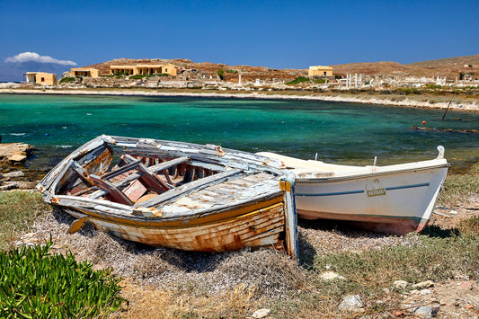 Boats - Delos, Greece