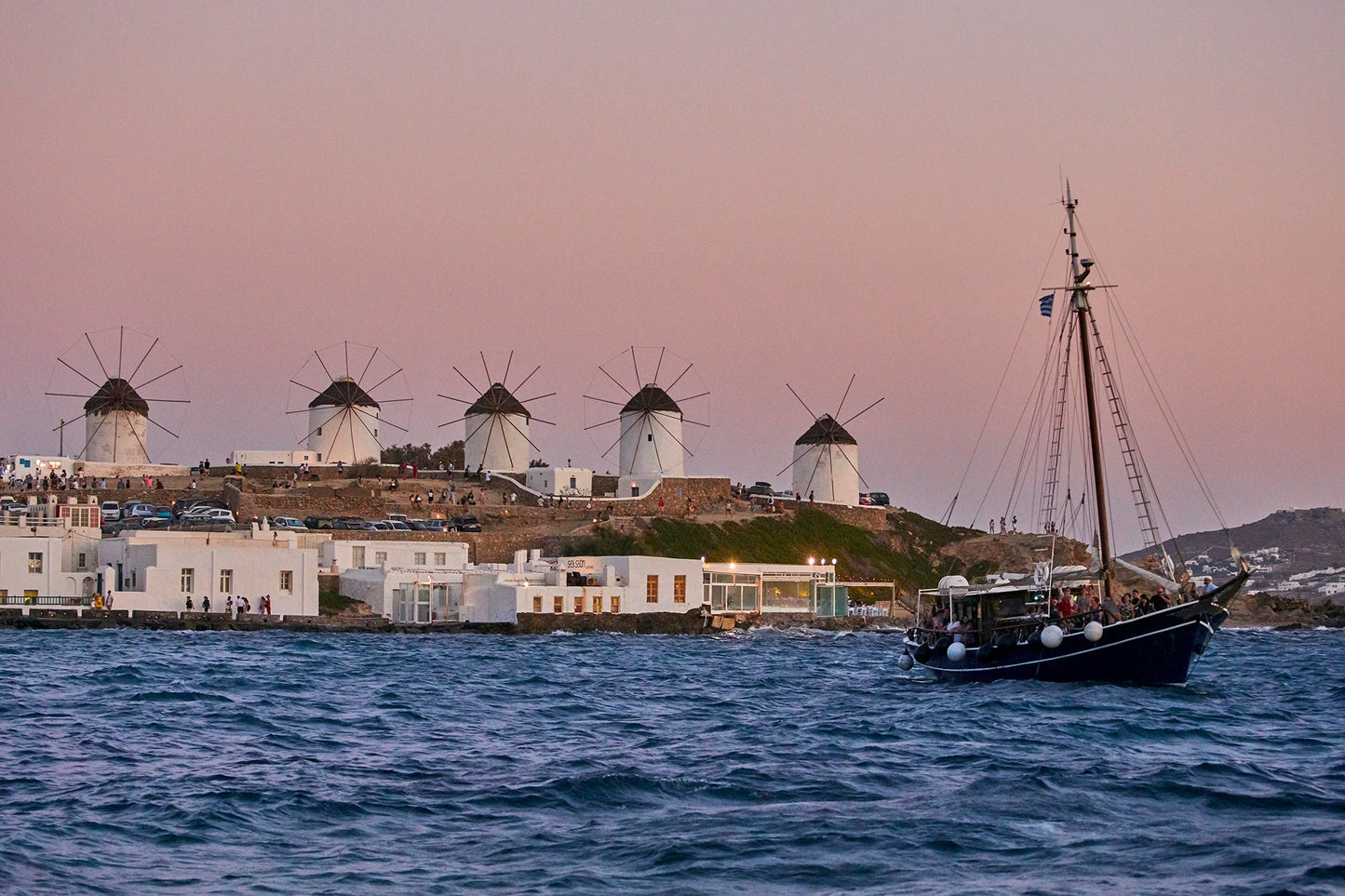 Windmills of Mykonos, Greece