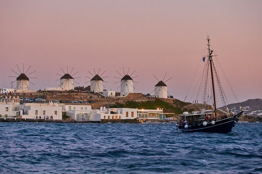 Windmills of Mykonos, Greece