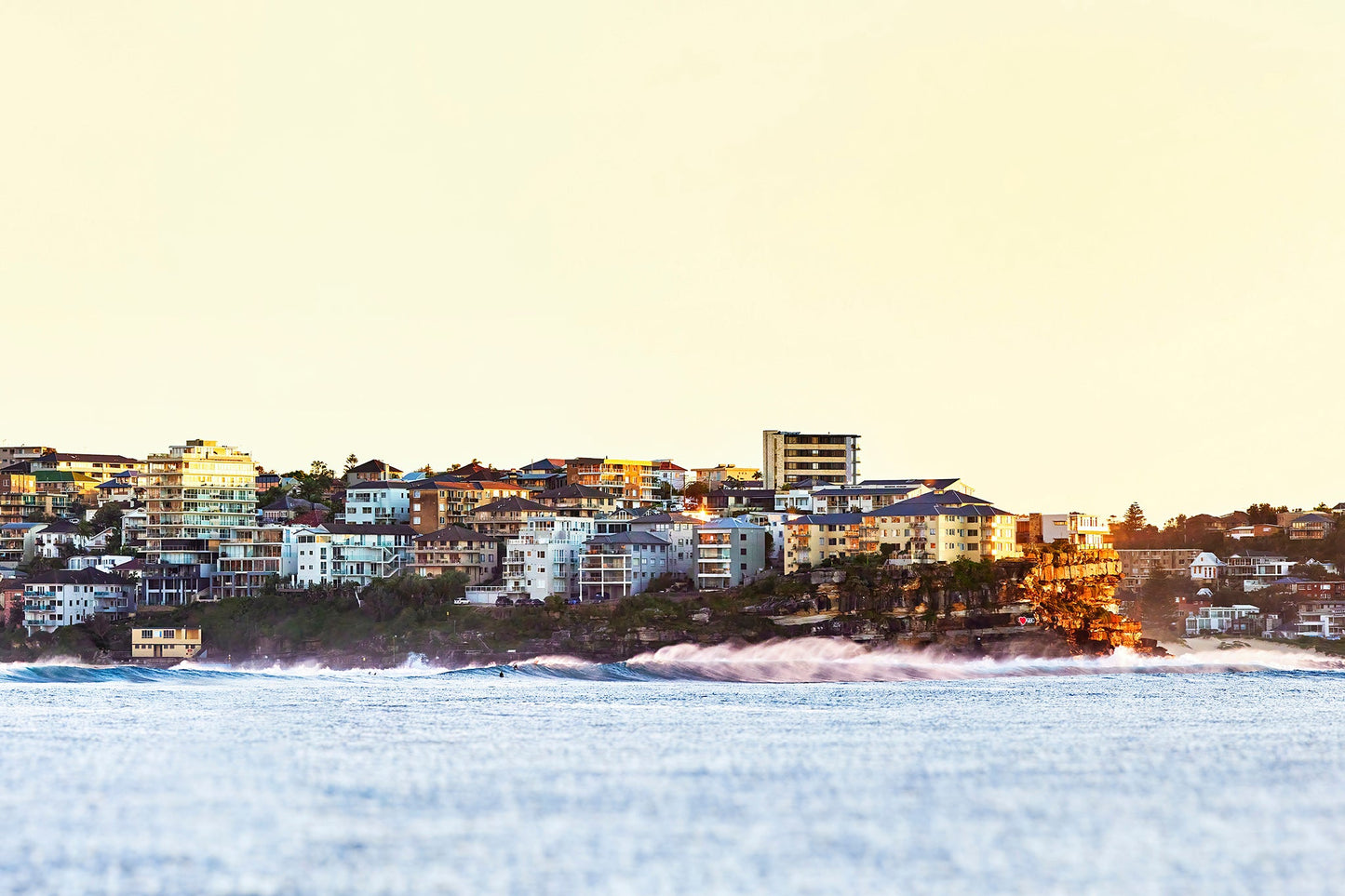 Golden touch - Sunrise at Queenscliff Head, Sydney