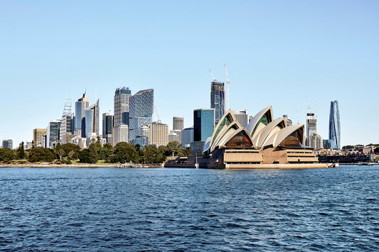Harbour city - Sydney Harbour and Opera House, NSW