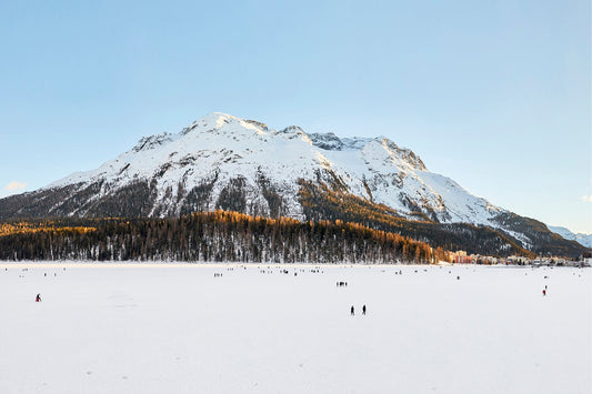 Frozen - Lake St. Moritz, Switzerland