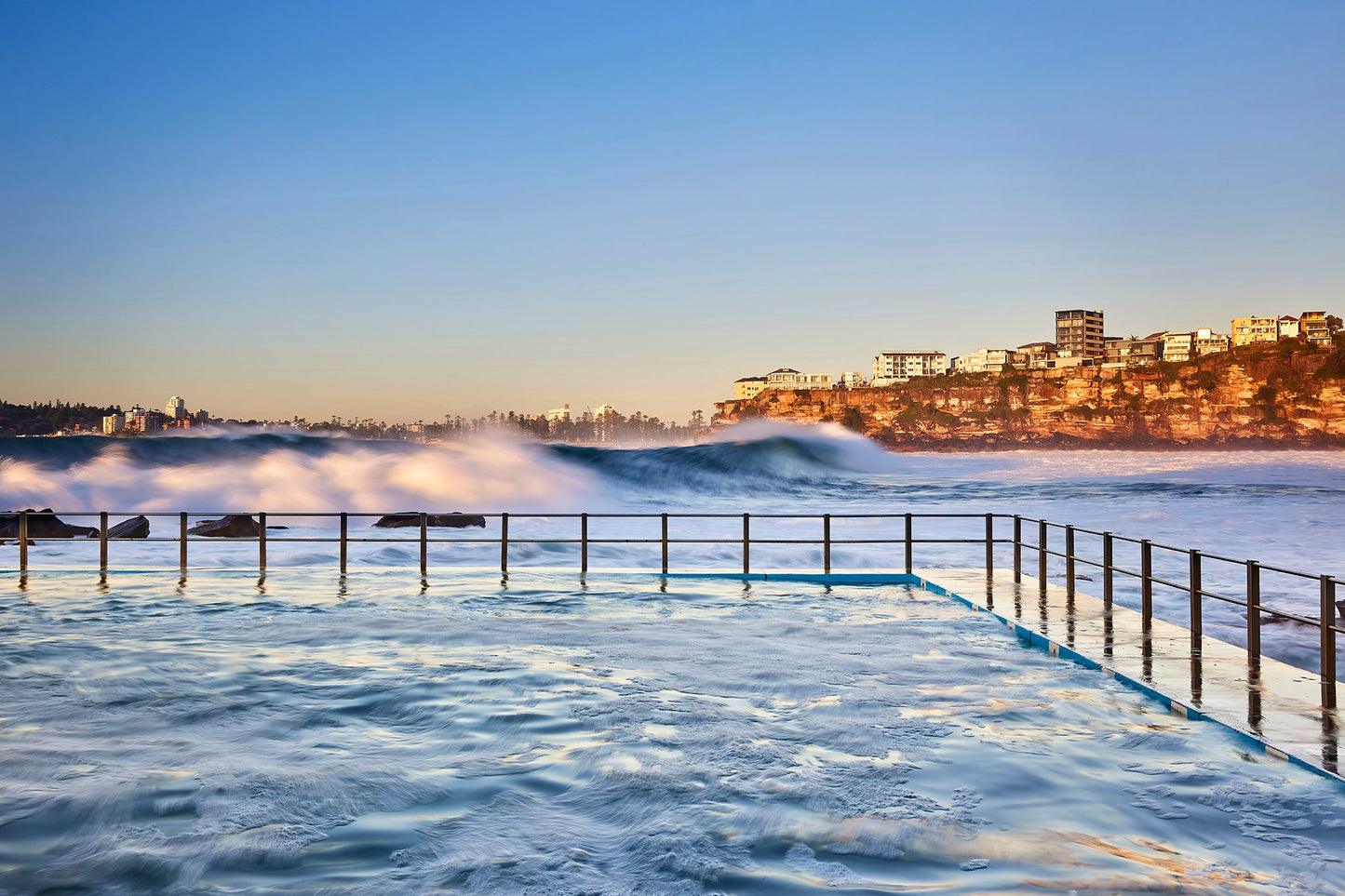 On the boil - Freshwater Rockpool, Sydney