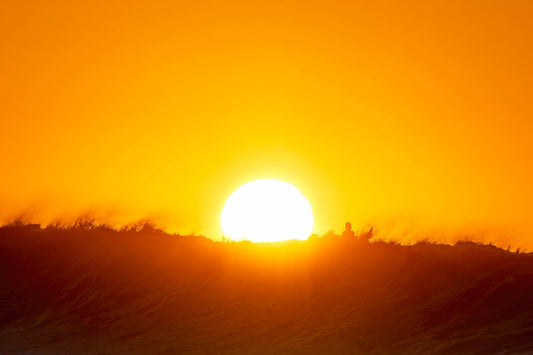 Dawn patrol - Surfers at Manly Beach, Sydney