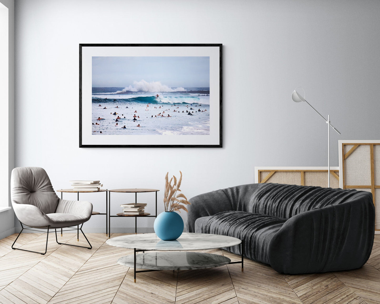 Play by numbers - Surfers at Snapper Rocks, Coolangatta Gold Coast