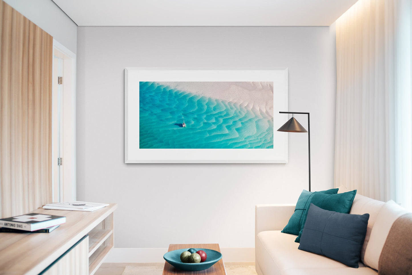 Secret cove - Sailboat at K'gari (Fraser Island), Queensland Australia