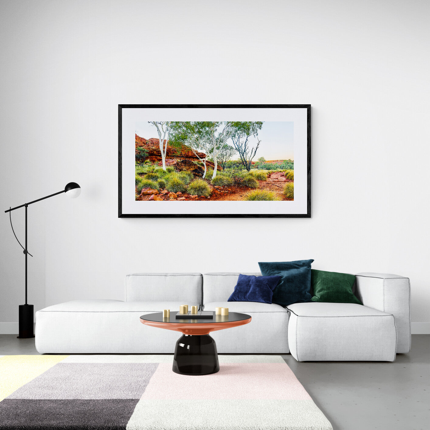 Outback ghost gums - Kings Canyon, Northern Territory