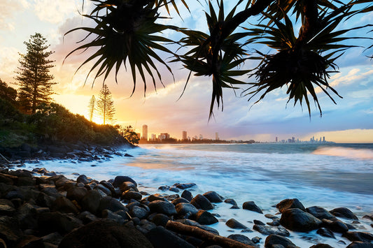 Glow - Sunset at Burleigh Heads, Gold Coast