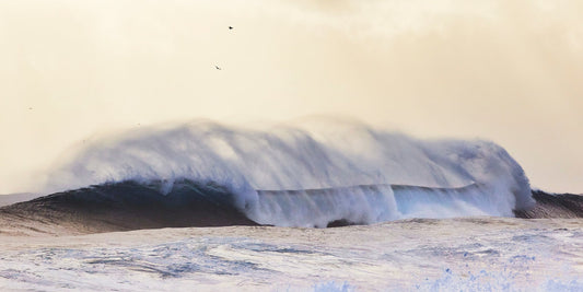 Beneath the veil - Breaking wave, Snapper Rocks Gold Coast