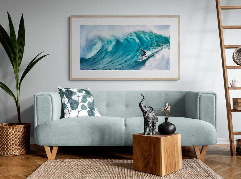 Freedom - Surfer at Snapper Rocks, Gold Coast