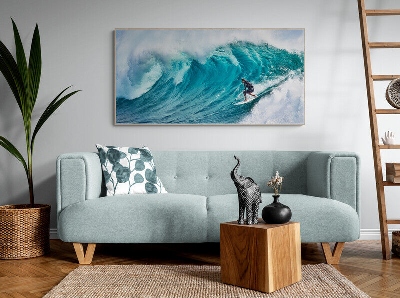 Freedom - Surfer at Snapper Rocks, Gold Coast