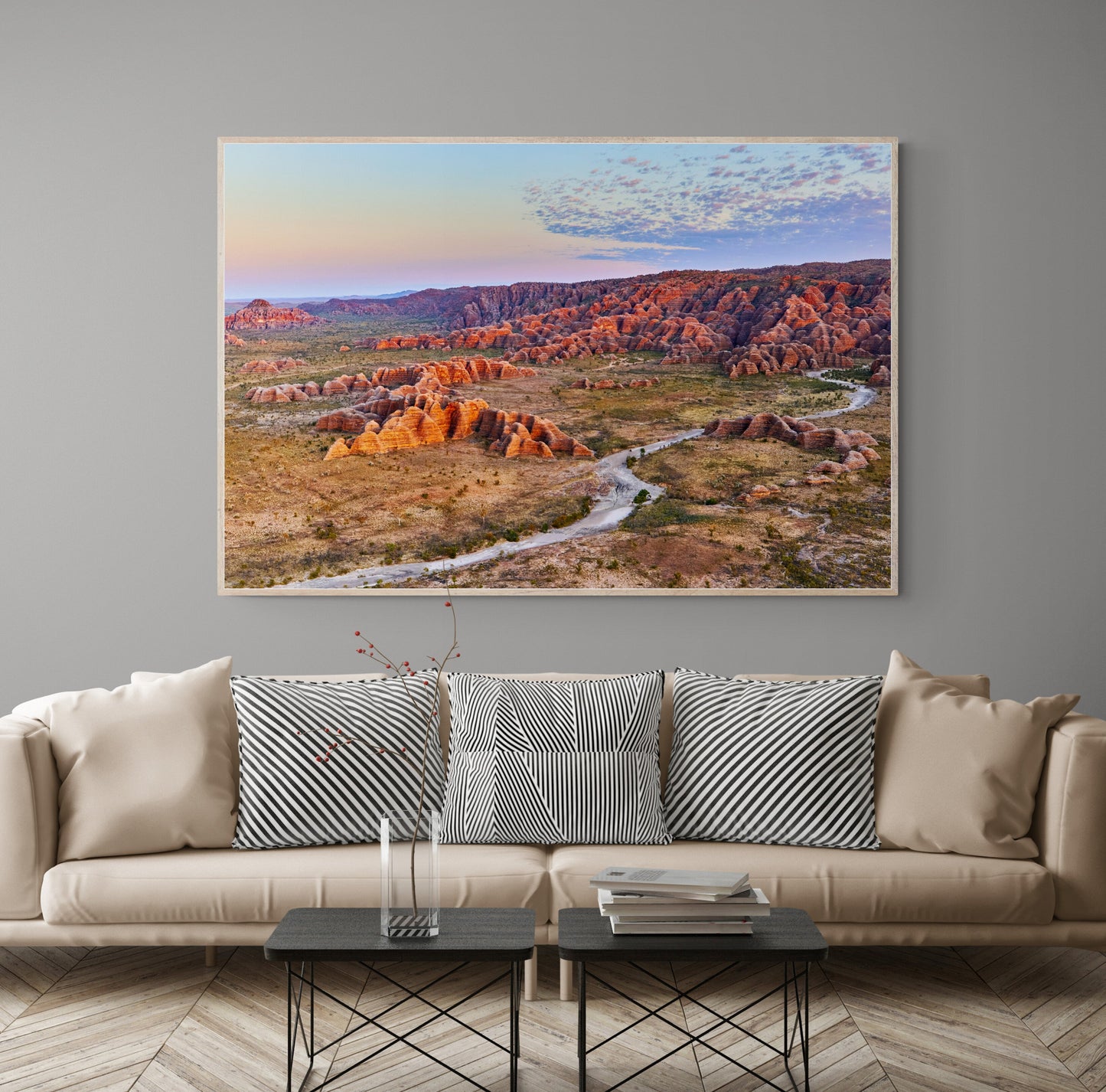 Ancient land - Aerial over Bungle Bungles, Purnululu Western Australia