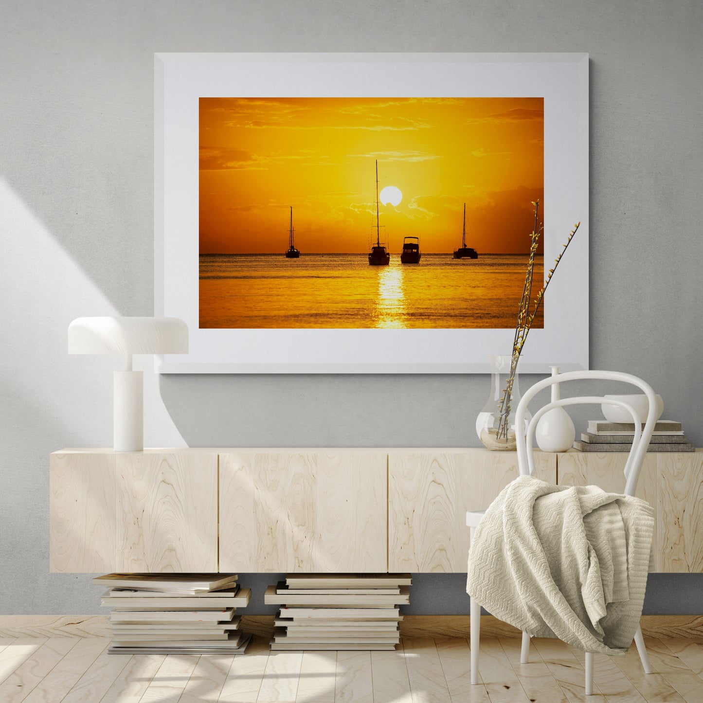 New horizons - Sailboats at Fraser Coast, Queensland