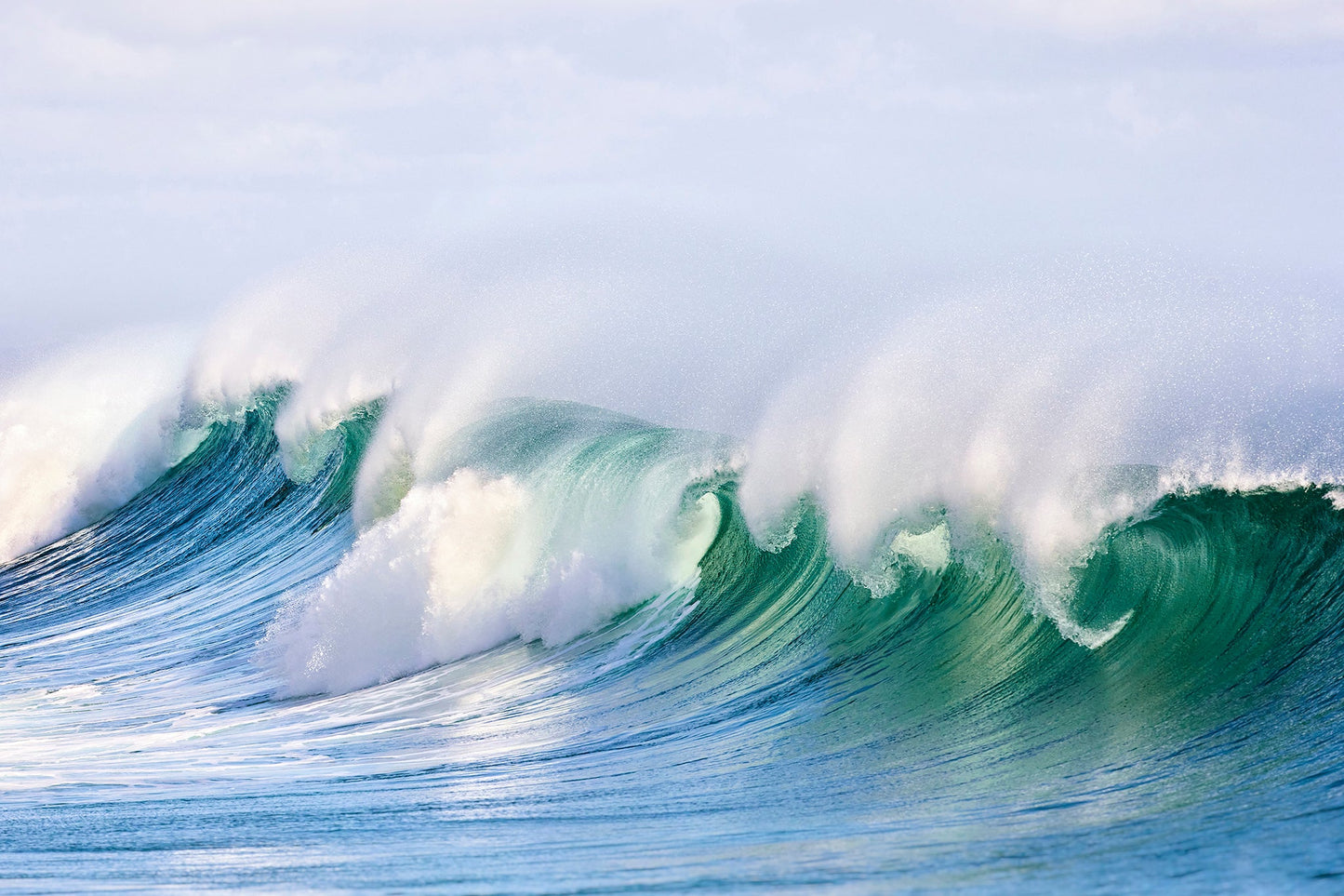 White horses - Breaking wave at Snapper Rocks, Coolangatta Gold Coast