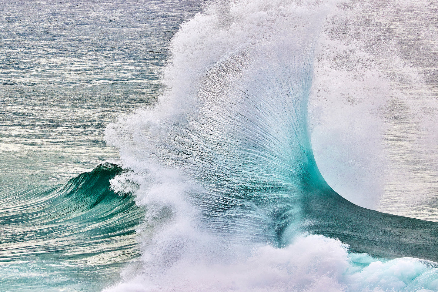 Fish tail - Breaking wave at Fingal Head, NSW