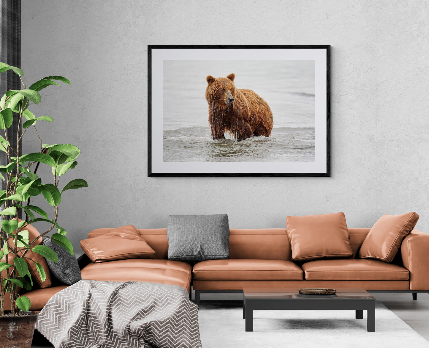 Submerged - Brown bear, Kamchatka Russia