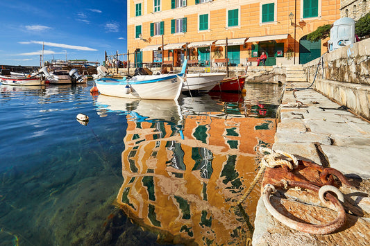 Boat Harbour - Camogli, Italian Riviera : Italy