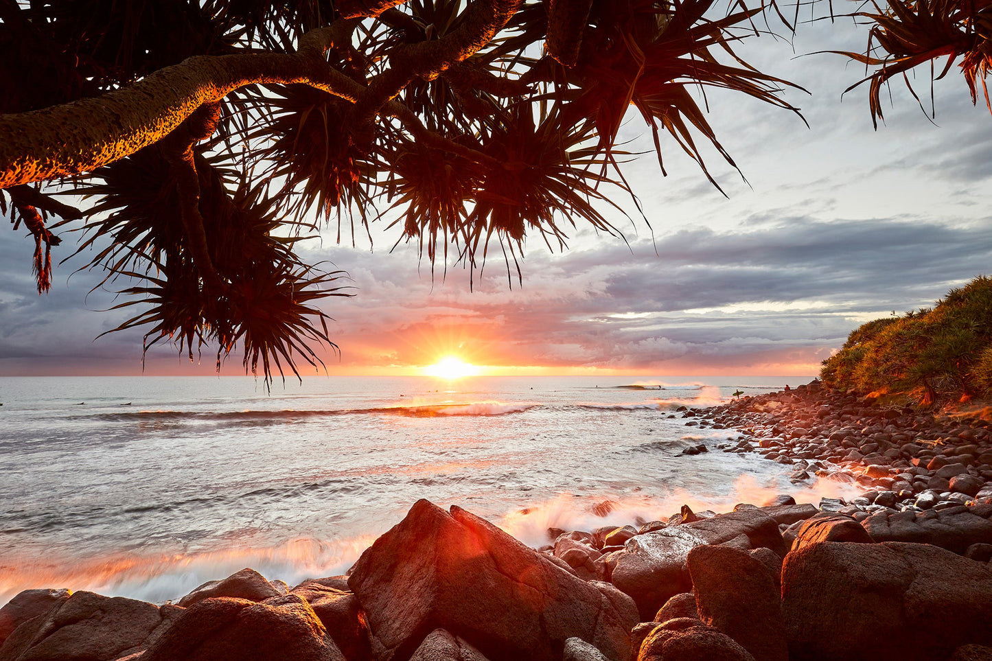 First light - Sunrise at Burleigh Heads, Gold Coast