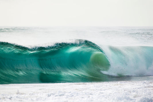 Green dream - Breaking wave Snapper Rocks, Gold Coast
