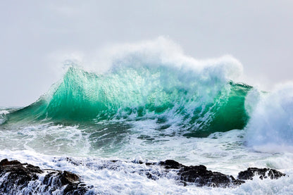 Rise up - Breaking wave Snapper Rocks, Gold Coast
